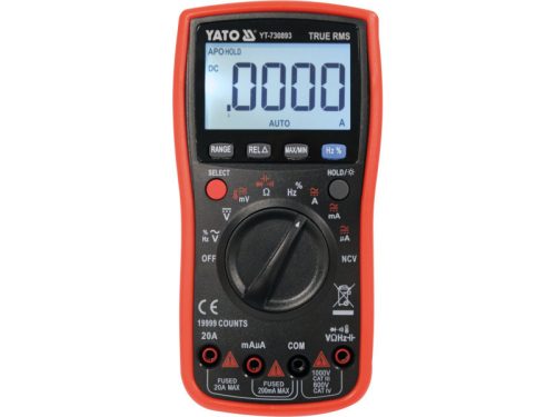 YATO YT-730893 Digitális multiméter TRUE RMS