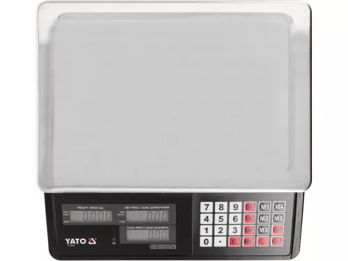 YATO YT-73270 Elektromos mérleg 40kg / 5g