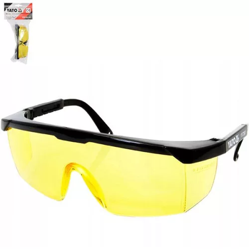 YATO YT-7362 Védőszemüveg 9844 sárga EN 166:2001 F