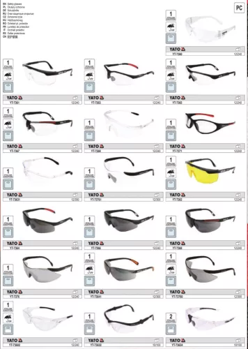 YATO YT-7367 Védőszemüveg víztiszta