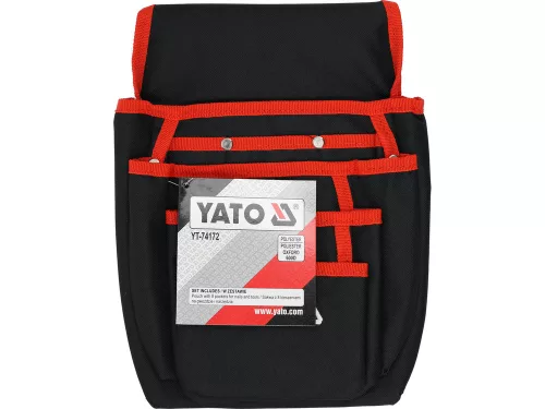 YATO YT-74172 Szög és szerszámtáska 8 zsebes