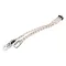 YATO YT-74231 Biztonsági kötél 2 db karabinerrel 2 m