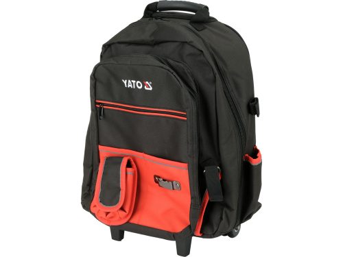YATO YT-74287 Kemény aljú szerszámos hátizsák görgőkkel 27 L