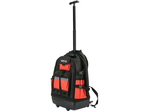 YATO YT-74288 Kemény aljú szerszámos hátizsák görgőkkel 48 L