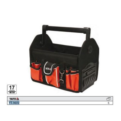 YATO YT-74372 Szerszámtáska csővázas 17 zsebes