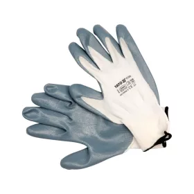   YATO YT-7474 Szerelő kesztyű (Nitril mártott FEHÉR) 10-es