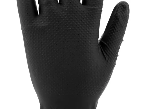 YATO YT-74744 Erős nitril kesztyű gyémánt mintával 11 - es méret 50 db/csomag