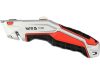 YATO YT-75202 Behúzható tarpézpengés kés övvágó / dobozbontó funkcióval +3 db pótpengével