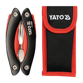 YATO YT-76042 Multifunkciós szerszám (zsebkés) + tok Alumínium