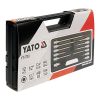 YATO YT-7753 Bit dugókulcs készlet 12 részes Spline 1/2" M5-M17 CrV