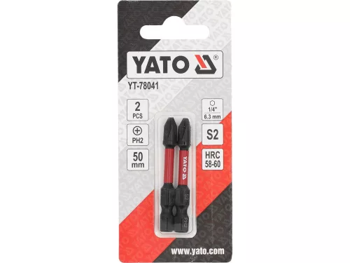 YATO YT-78041 Impact bithegy PH2 x 50 mm (2 db/cs)