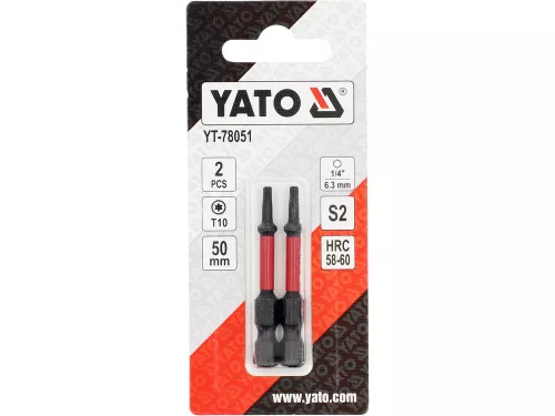 YATO YT-78051 Impact bithegy T10 x 50 mm (2 db)
