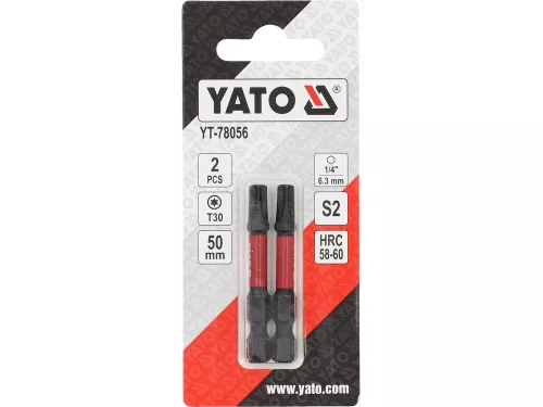 YATO YT-78056 Impact bithegy T30 x 50 mm (2 db)