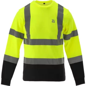   YATO YT-79385 Jól láthatsági hosszú ujjú póló ORIOLUS S. XL