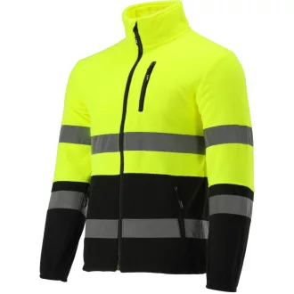   YATO YT-79392 Jól láthatósági magas nyakú polár pulóver ORIOLUS S. XXL
