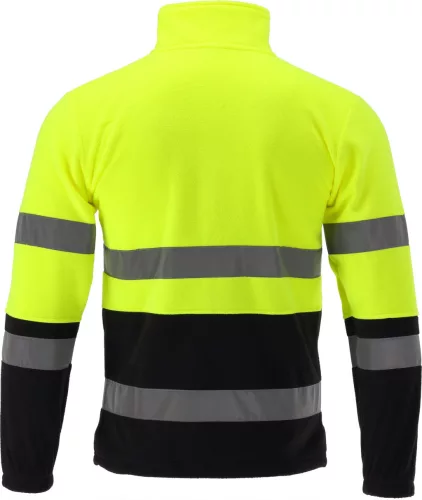 YATO YT-79392 Jól láthatsági magas nyakú polár pulóver ORIOLUS S. XXL