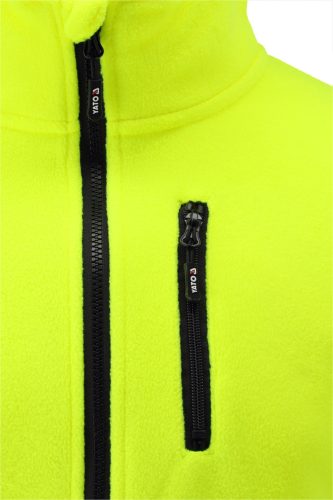 YATO YT-79392 Jól láthatsági magas nyakú polár pulóver ORIOLUS S. XXL