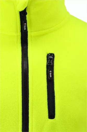 YATO YT-79393 Jól láthatsági magas nyakú polár pulóver ORIOLUS S. XXXL