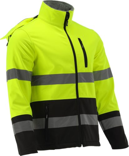 YATO YT-79396 Jól láthatsági magas nyakú szoftshell kabát ORIOLUS S. L