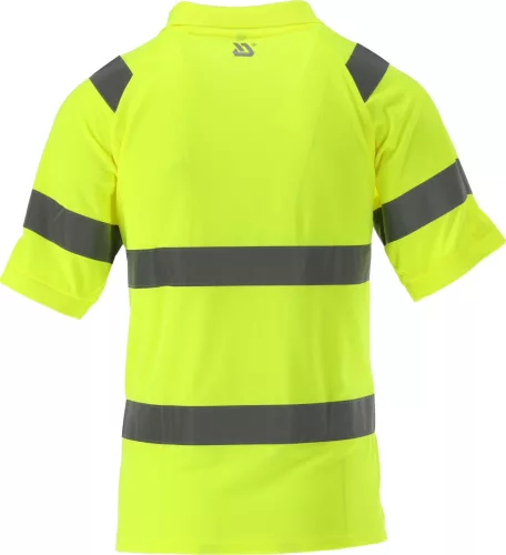 YATO YT-79414 Jól láthatsági rövid ujjú galléros gombos póló ORIOLUS S. XXL