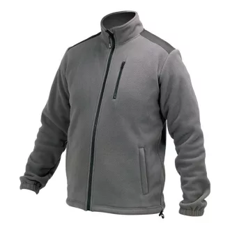   YATO YT-79521 Munkavédelmi polár pulóver szürke M-es méret 3 zsebes Max Hevy
