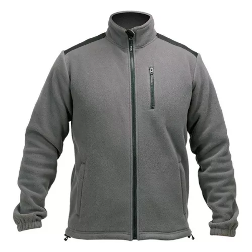 YATO YT-79524 Munkavédelmi polár pulóver szürke 2XL-es méret 3 zsebes Max Hevy