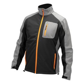   YATO YT-79535 Munkavédelmi softshell kabát fekete-szürke 3XL-es méret 3 zsebes
