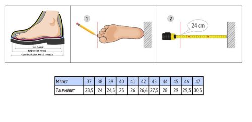 YATO YT-80787 Munkavédelmi cipő S3 43-as méret TWER