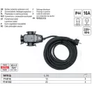 YATO YT-8116 Hosszabbító lengőkábel gumiszigetelt 3 dugalj 10 m 3 x 1,5 mm2