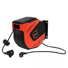   YATO YT-81221 Elektromos kábeldob automata falra szerelhető 3 x 1,5 mm2 20m