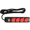 YATO YT-81241 Elektromos hosszabbító 4-es elosztó 3 m 3 x 1,5 mm2