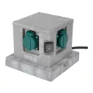 YATO YT-81272 Kültéri csatlakozóelosztó aljzat CUBE IP44 4 x 230V