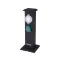 YATO YT-81276 Kültéri csatlakozóelosztó aljzat időkapcsolóval METAL TOWER BLACK IP44 4 x 230V