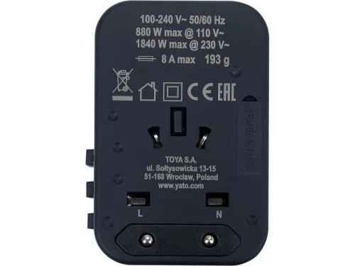 YATO YT-81303 Utazó adapter 65 W