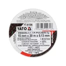 YATO YT-81596 Szigetelőszalag 15 x 0,13 mm x 20 m fehér