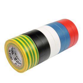   YATO YT-8173 Szigetelőszalag 19 x 0,13 mm x 20 m öt színű (10 db/cs)