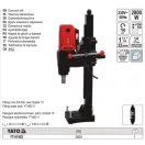 YATO YT-81983 Elektromos gyémántfúró + állvány 2800 W