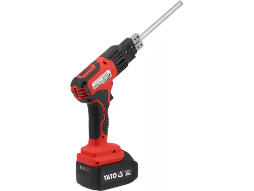 YATO YT-821915 Akkumulátoros szigetelésvágó kés 18V (200mm, 1 x 4Ah akkuval, töltővel, kofferben)
