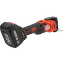YATO YT-82226 Akkumulátoros multifunkciós gép szénkefe nélküli motorral (töltő + 1 x 4 Ah akkuval)