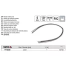 YATO YT-82306 Műanyag hegesztőpálca 2,5 x 5 mm x 1 m PVC (5 db/cs)