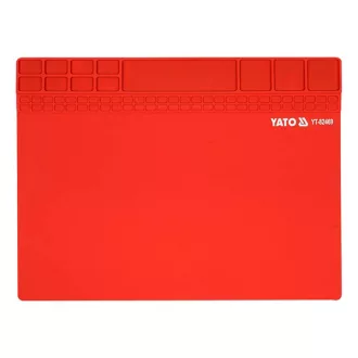   YATO YT-82469 Hőálló szilikon forrasztó alátét 300x400 mm mágneses