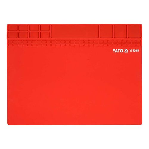 YATO YT-82469 Hőálló szilikon forrasztó alátét 300x400 mm mágneses