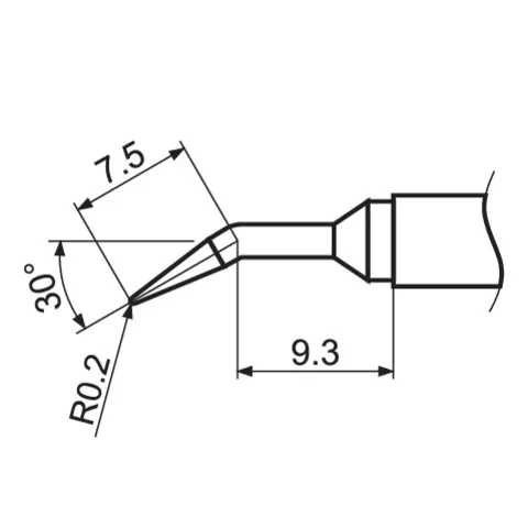 YATO YT-82492 Forrasztópákahegy T12 JL02 típus
