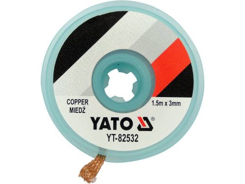 YATO YT-82532 Kiforrasztó szalag 3,0 mm x 1,5 m