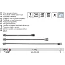 YATO YT-82567 Toldószár készlet 3 részes 300, 450, 600 mm YT-82562, YT-82560 festékszóróhoz