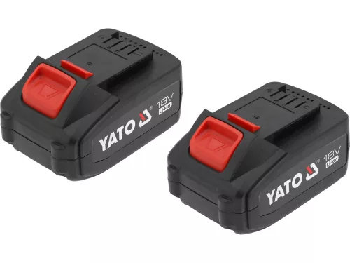 YATO YT-827722 Akkus fúrókalapács SDS+ BL motor 18V (töltő + 2x4Ah akku)