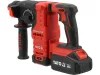 YATO YT-827724 Akkumulátoros fúrókalapács 18V 4Ah SDS Plus 2,4J szénkefe nélküli motor (2x akku + töltő)