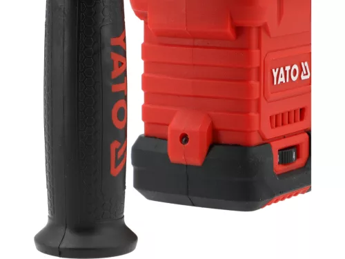 YATO YT-827725 Akkuulátoros fúrókalapács 18V 4Ah SDS Plus 2,4J szénkefe nélküli motor (1x akku + töltő)