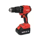YATO YT-8277915 Akkus fúró-csavarozó 120 Nm szénkefe nélküli 18 V (2 x 4,0 Ah akku + töltő)