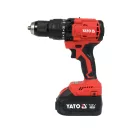 YATO YT-8277915 Akkus fúró-csavarozó 120 Nm szénkefe nélküli 18 V (2 x 4,0 Ah akku + töltő)
